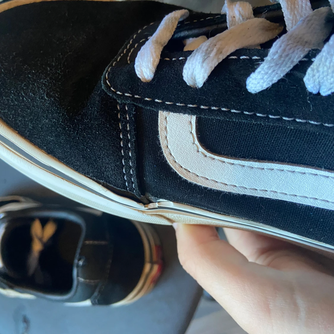 Svarta Vans Old School sneakers - 3