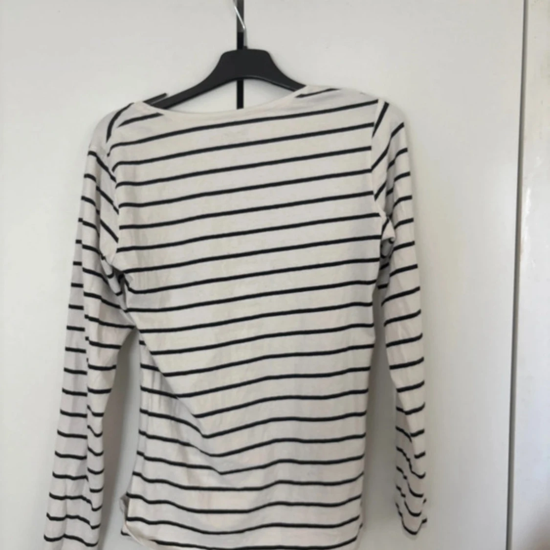 Randig långärmad tröja Basic You - 1