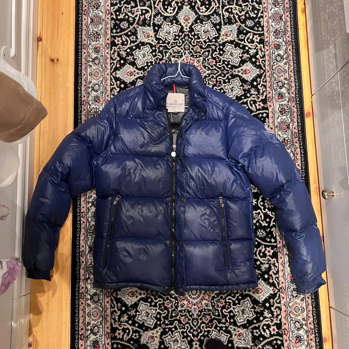 Blå moncler Himalaya/Maya storlek 3  - 1