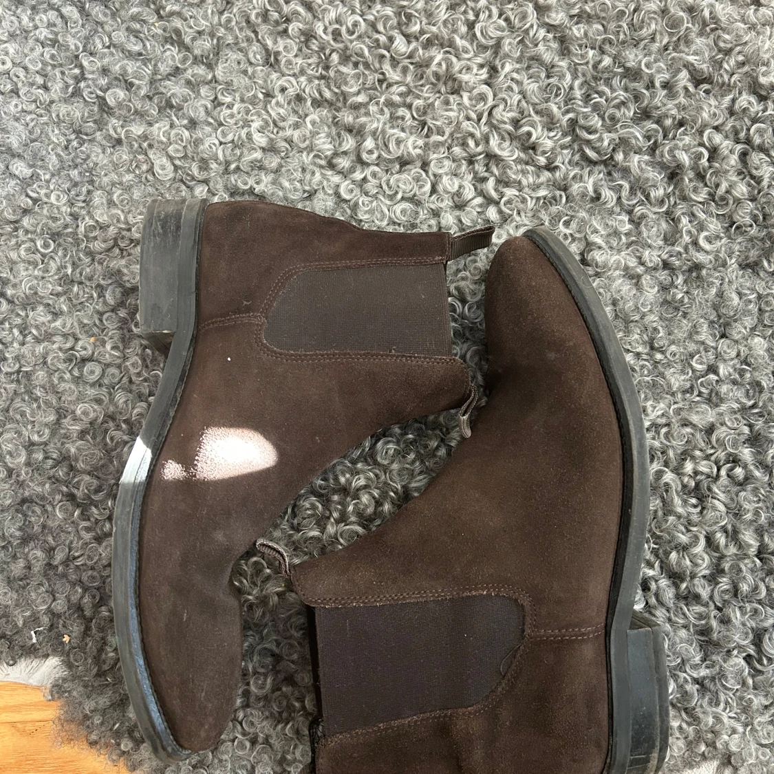 Bruna mocka chelsea boots