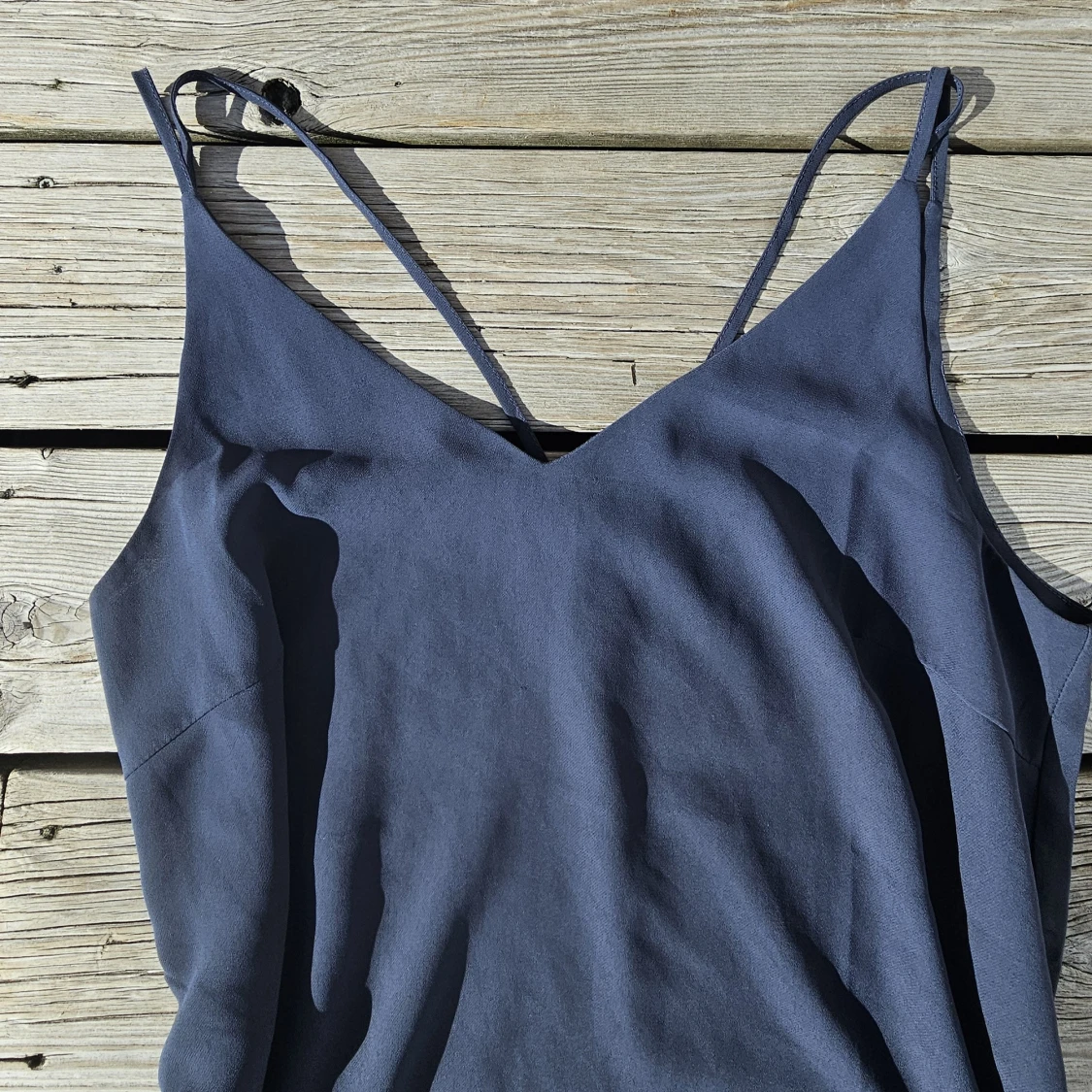 Blått linne/blus - 2