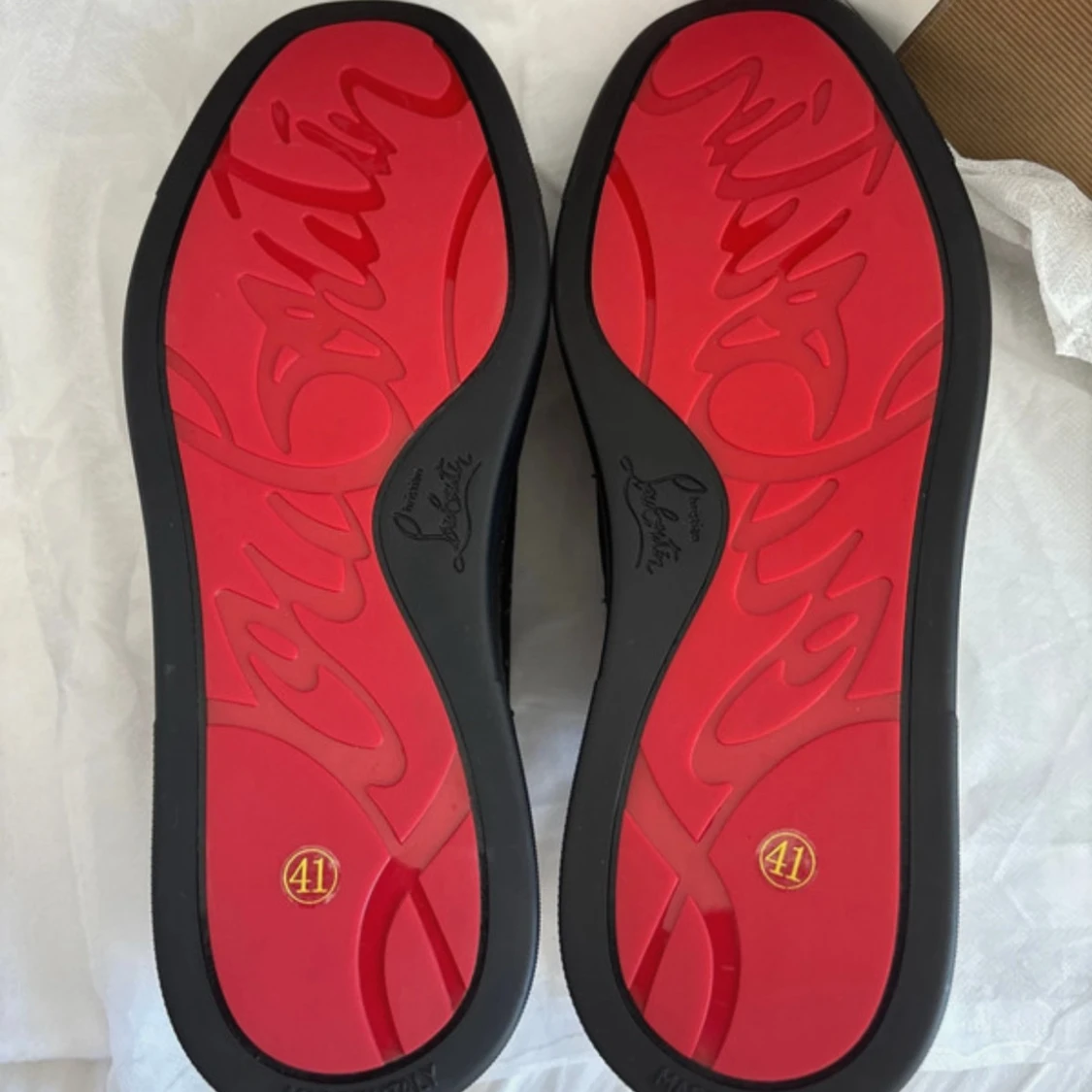 Svarta sneakers från Christian Louboutin - 2