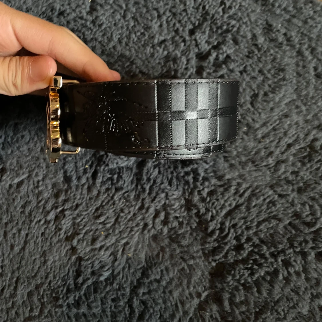  skärp med guldfärgat spänne - 3