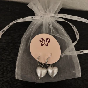 Hjärt örhängen - Säljer örhängen från wos 