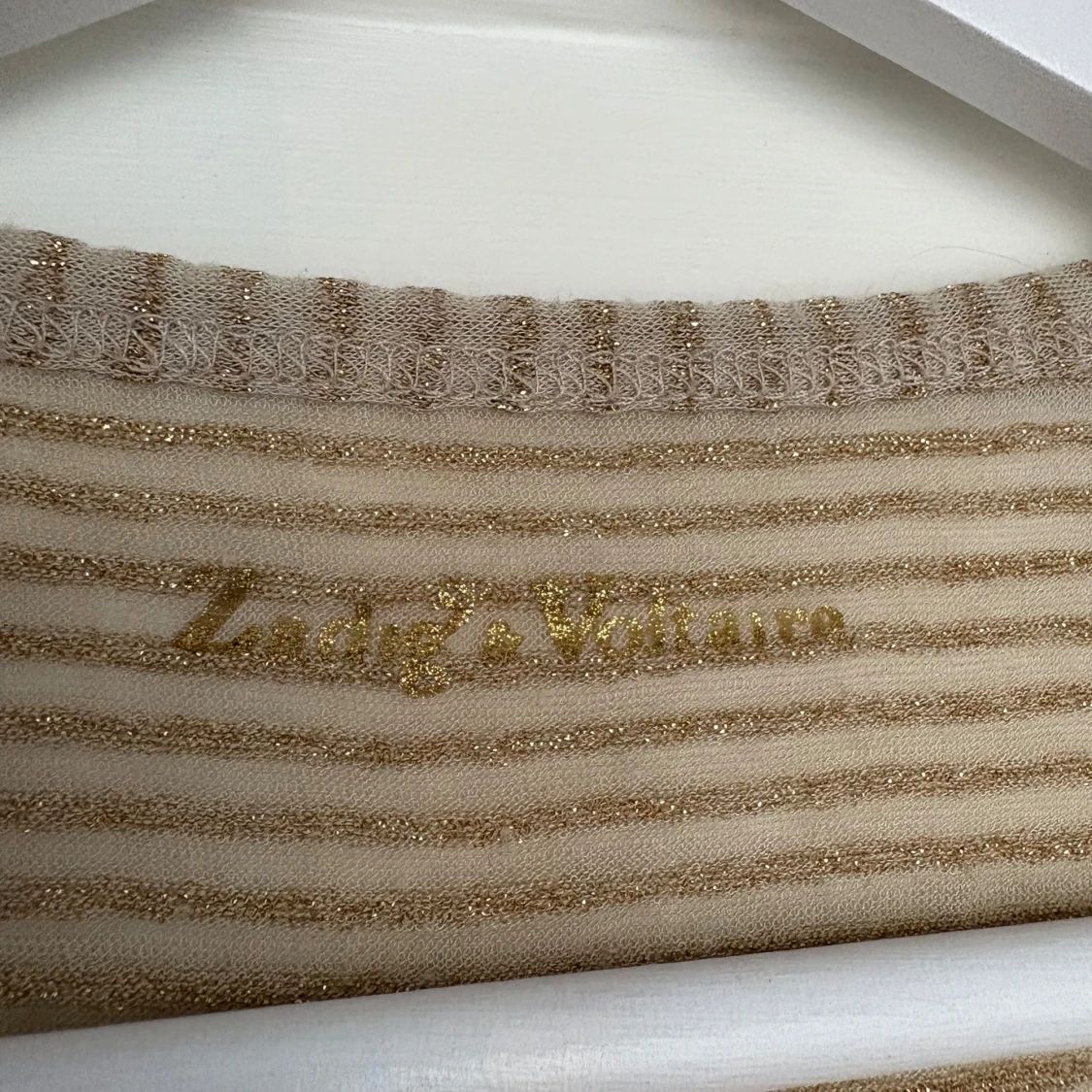 Beige topp med guldglitter från Zadig & Voltaire - 3