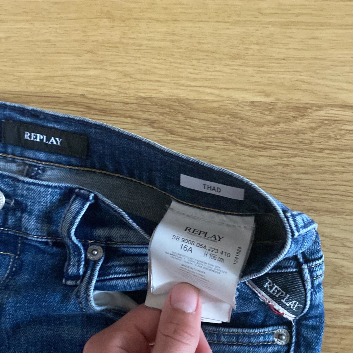 Blå jeansbyxor från Replay - 1