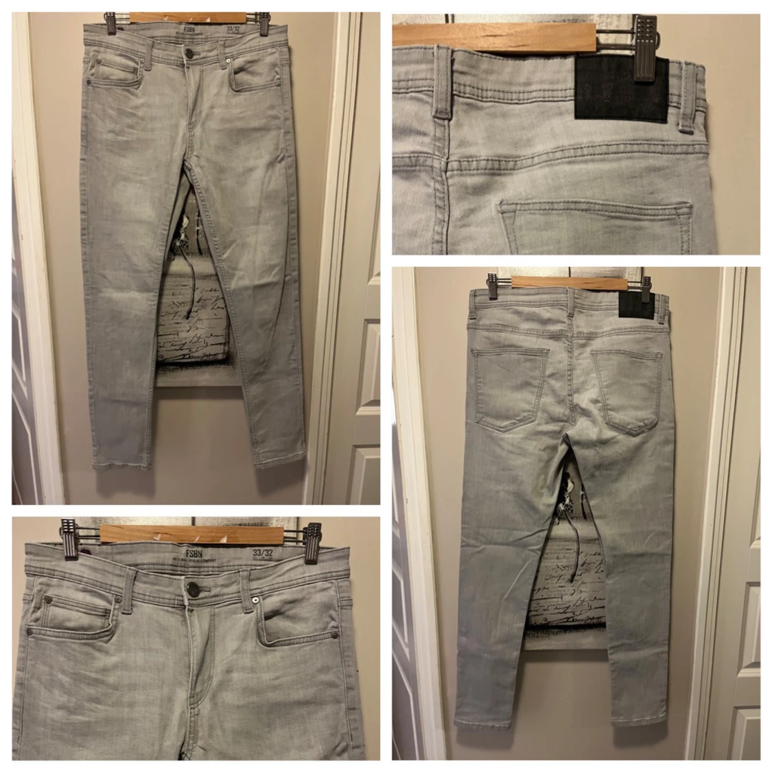 Ljusgrå jeans från FSBN