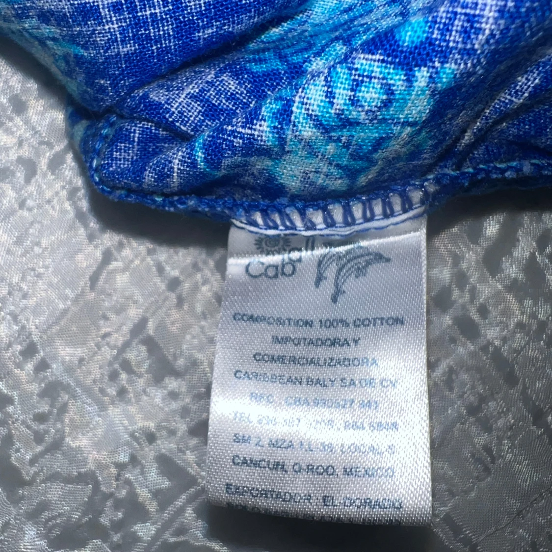 Blå Aqua y2k inspirerad tjol - 1