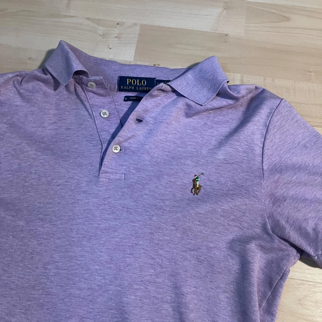 Lila pikétröja från Ralph Lauren - 2