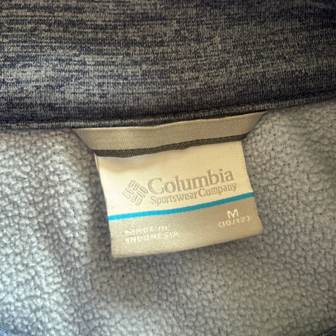 Blå fleecejacka från Columbia - 3