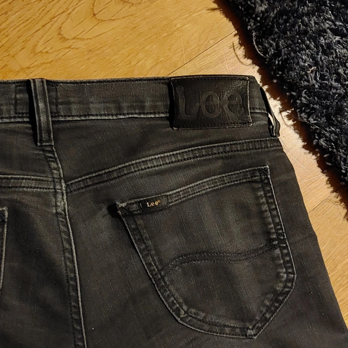 Svarta jeansbyxor från Lee Rider - 3