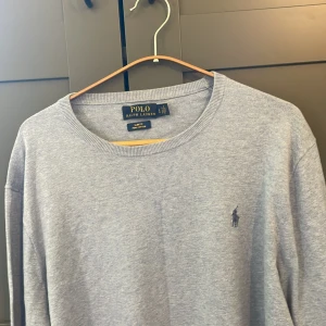 Ljusblå tröja från Polo Ralph Lauren - Säljer en stilren ljusblå tröja från Polo Ralph Lauren i bomull. Tröjan är i nyskick och priset kan diskuteras vid en snabb affär