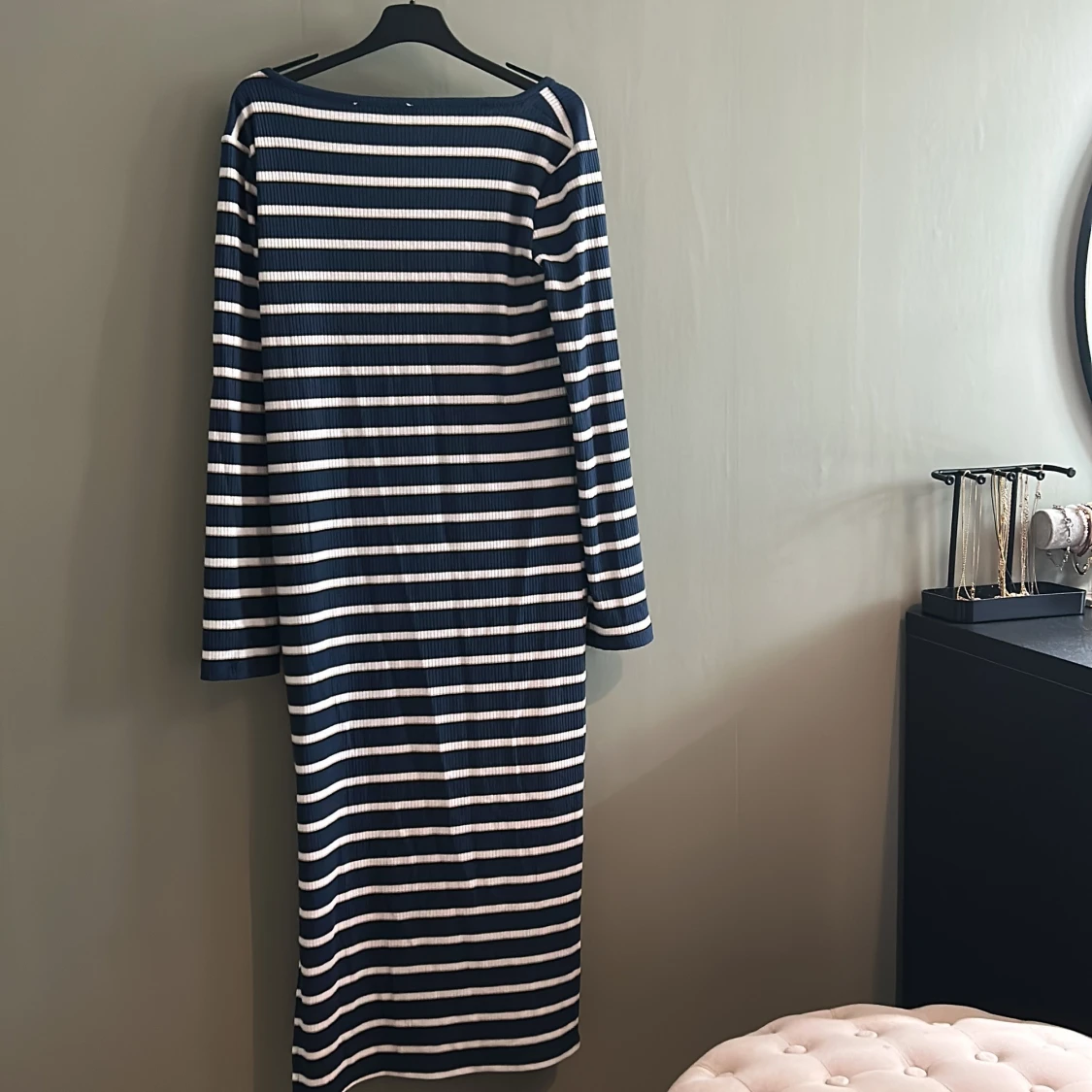 Randig långklänning från 157 - 1