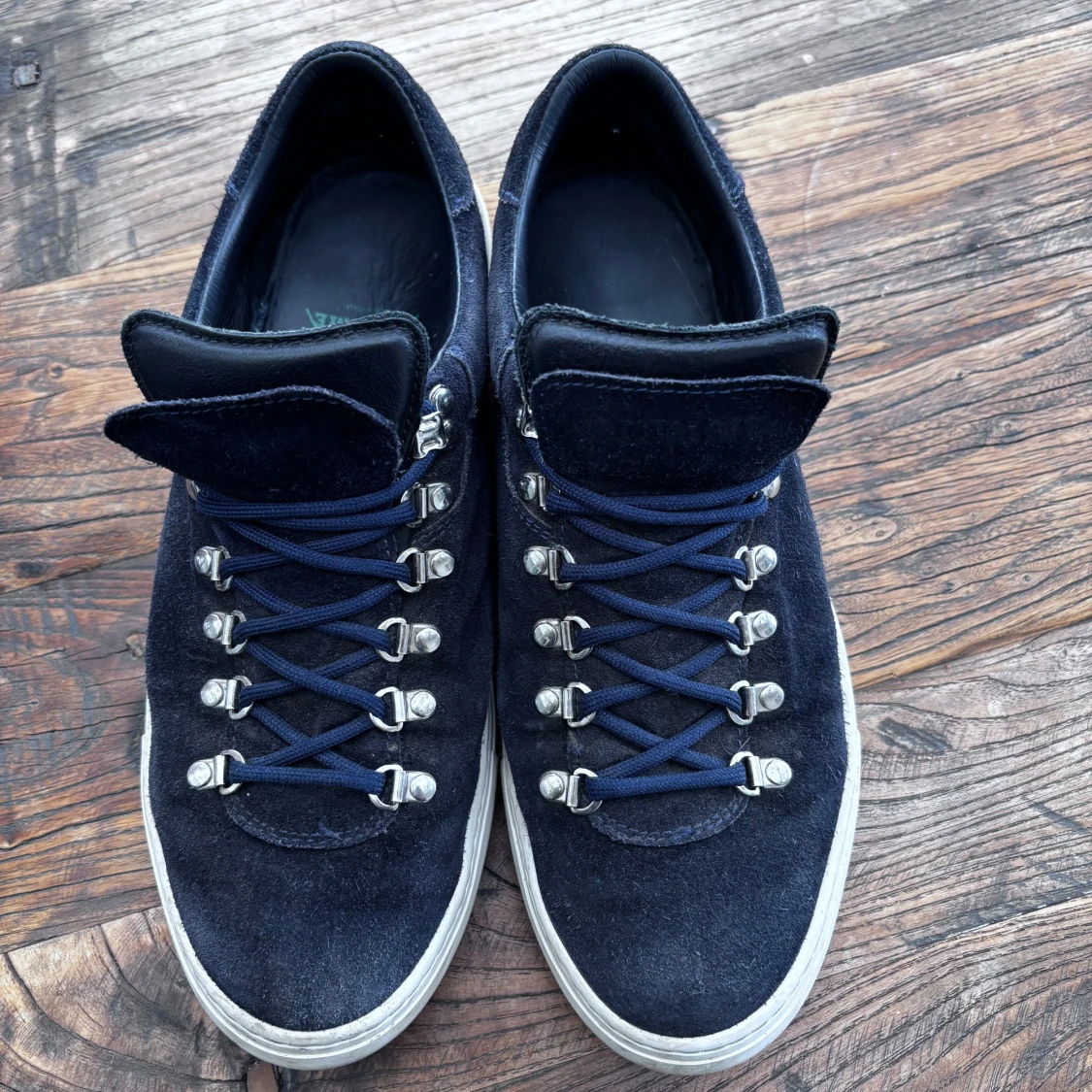 Mörkblå mockasneakers från Diemme - 1