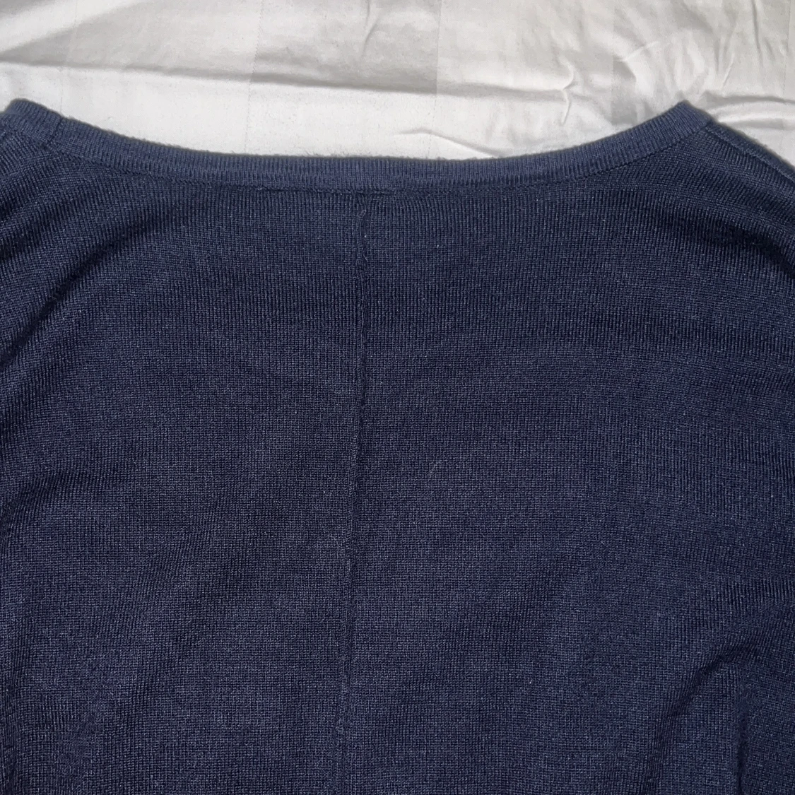Mörkblå stickad tröja från Saint Tropez - 3