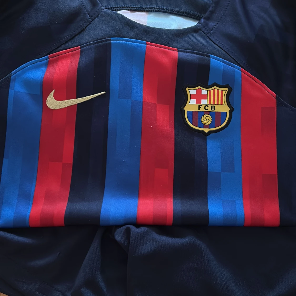 FC Barcelona Nike matchställ blå/röd - 2