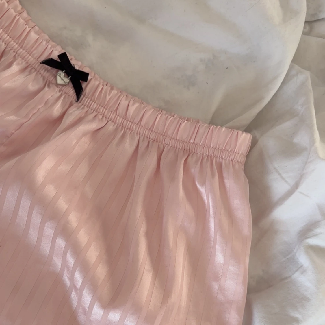 Ljusrosa pyjamas set - 1