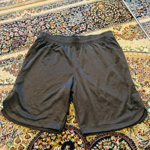 Svarta träningsshorts Energetics M - Svarta träningsshorts från Energetics i storlek M. Lätta och luftiga med elastisk midja och snörning. Tillverkade i funktionsmaterial (DryPlus) som andas och transporterar bort fukt. Perfekta för gymmet eller löprundan.