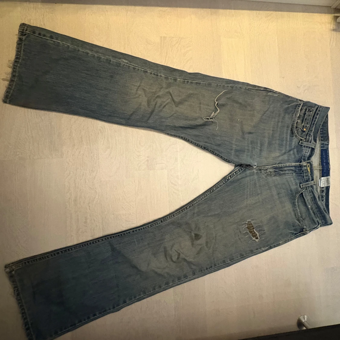 Levi's 527 bootcut jeans blå - 1