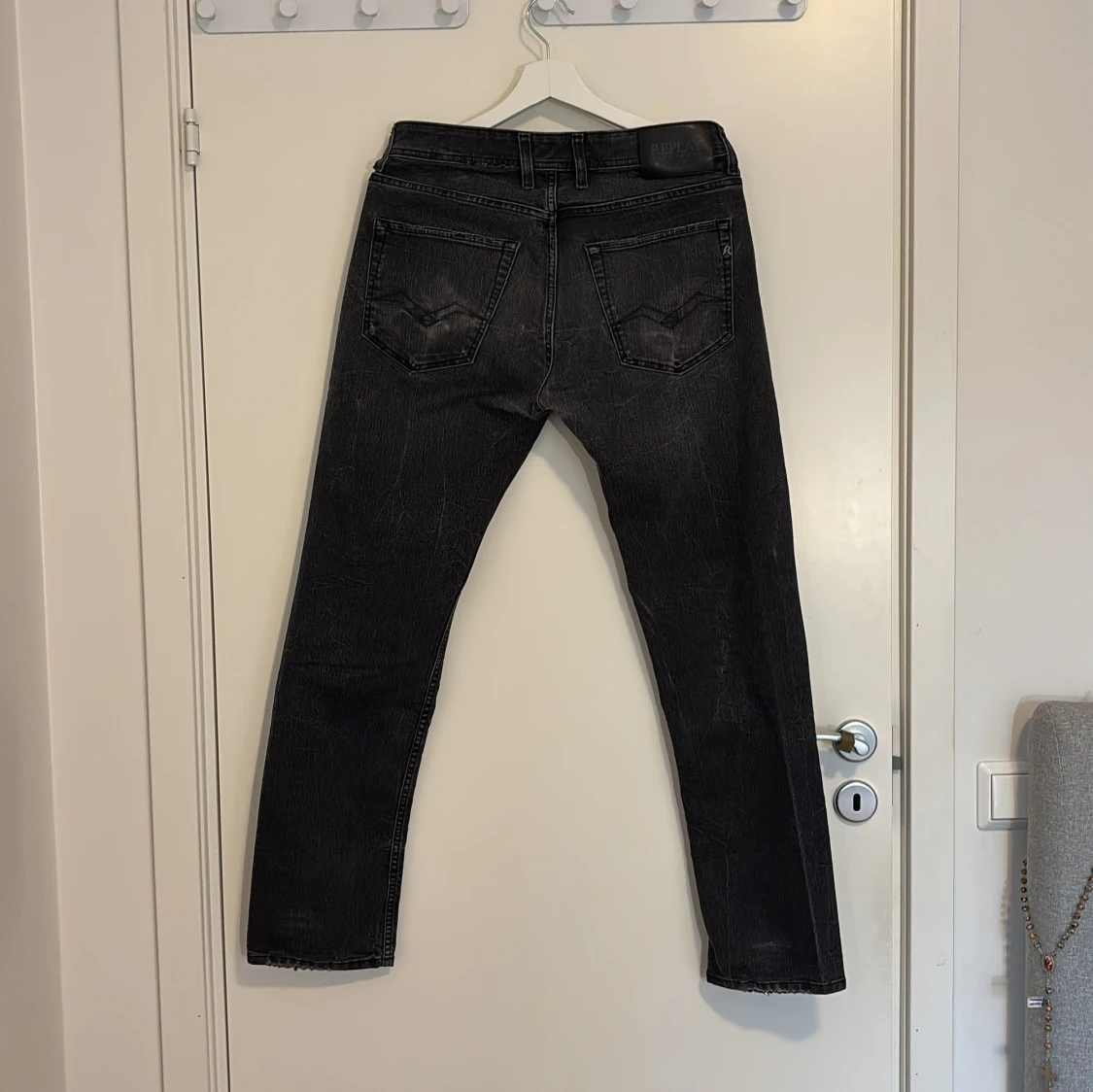 Replay Grover svarta straight jeans - 1