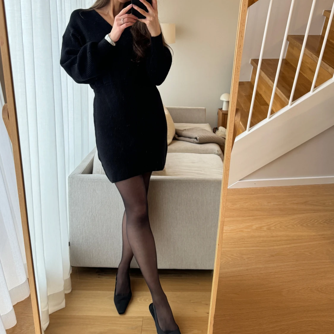 Svart klänning Nomino - 2