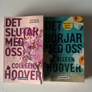 Det slutar/börjar med oss - 2 böcker