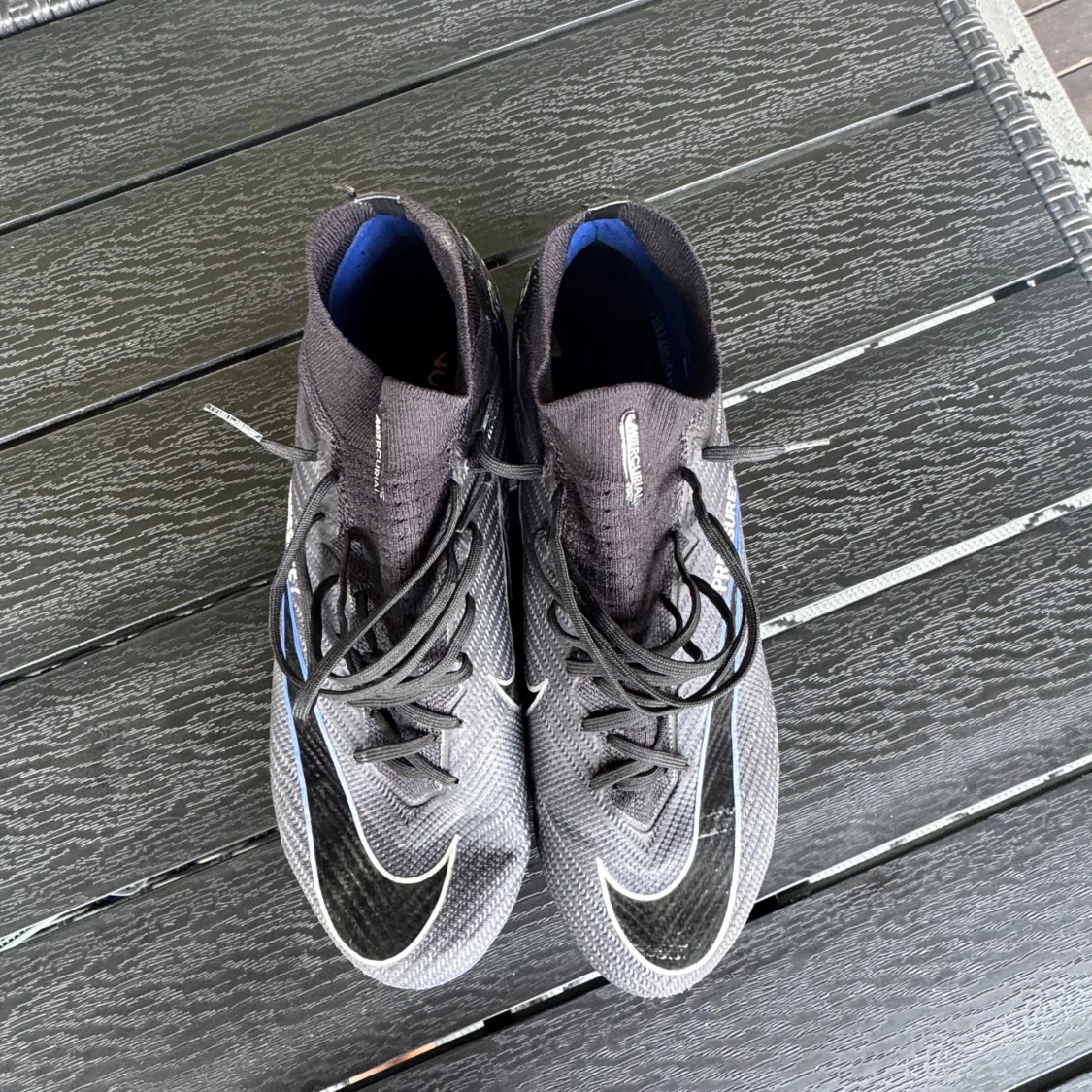 Nike Mercurial svarta fotbollsskor - 2