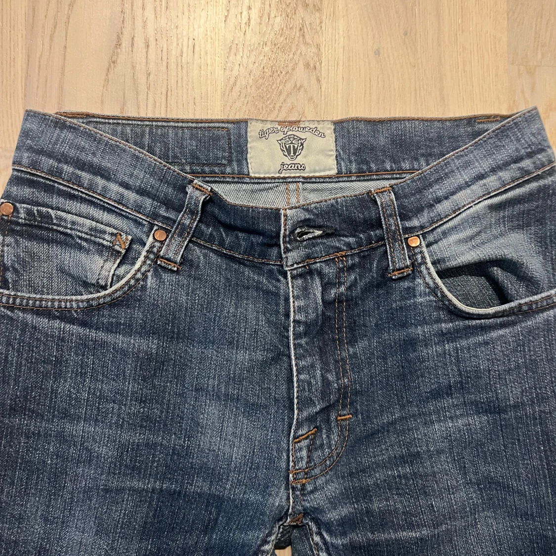 Tiger of Sweden blå jeans straight fit - 3