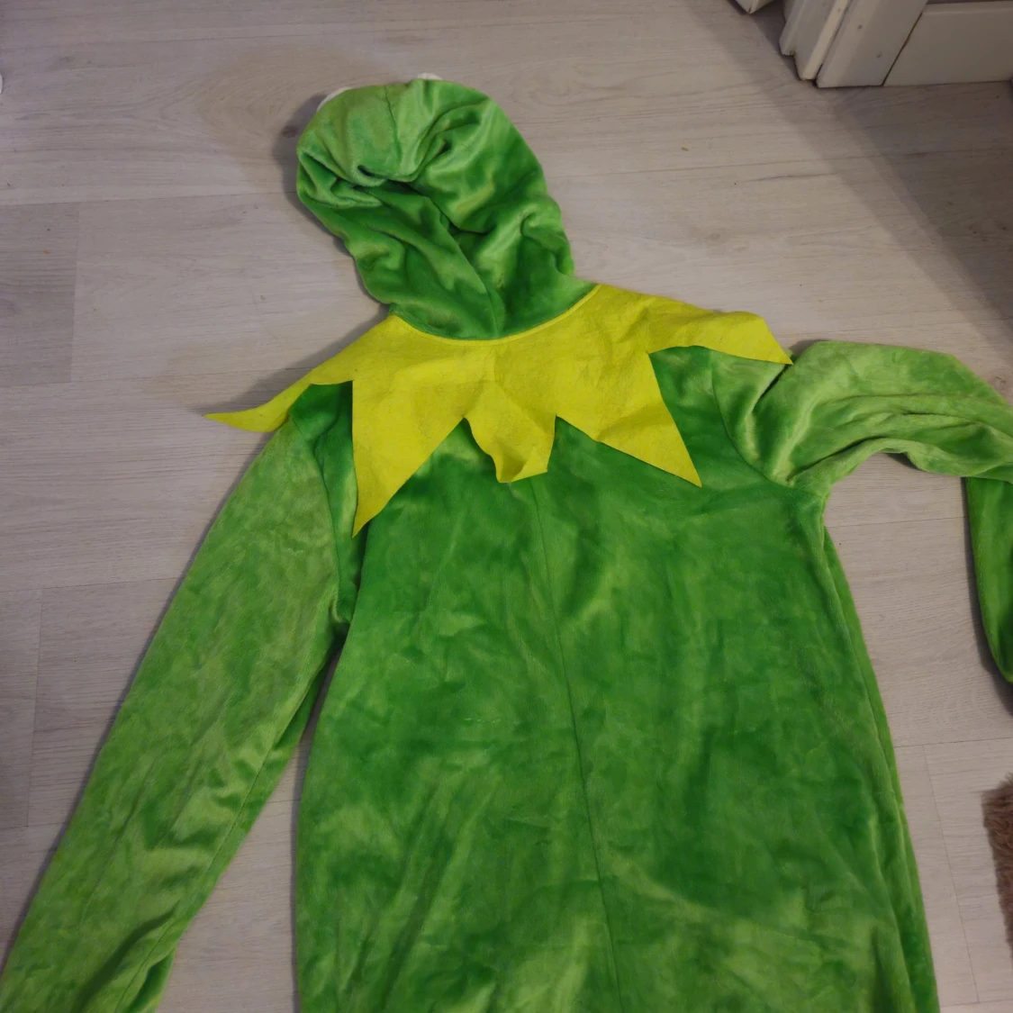 Kermit dräkt med huva - 3