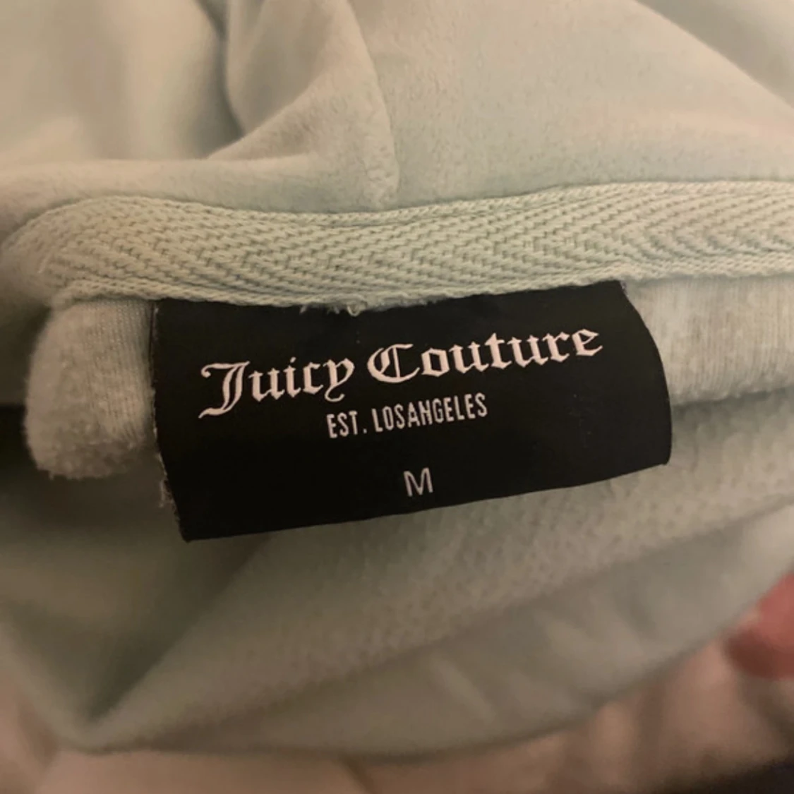 Mintgrön Juicy Couture kofta i velour - 2