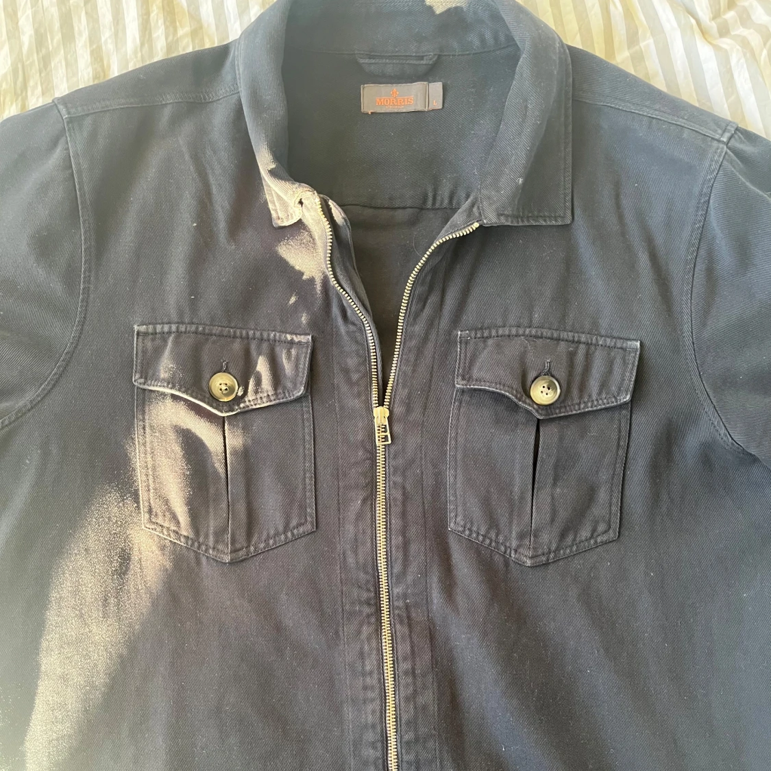 Blå overshirt från Morris - 1