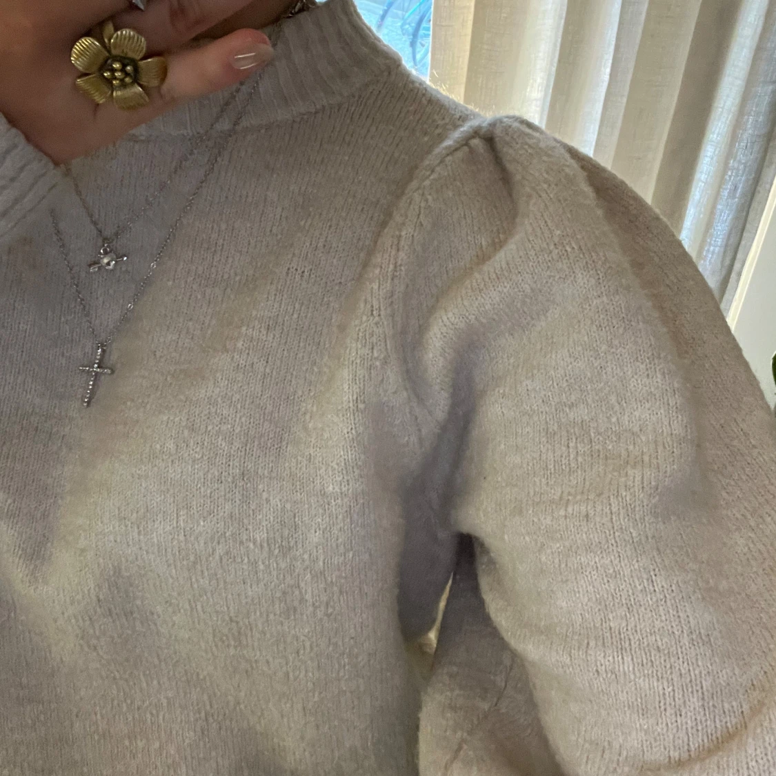 Beige tjocktröjan🤍 - 3