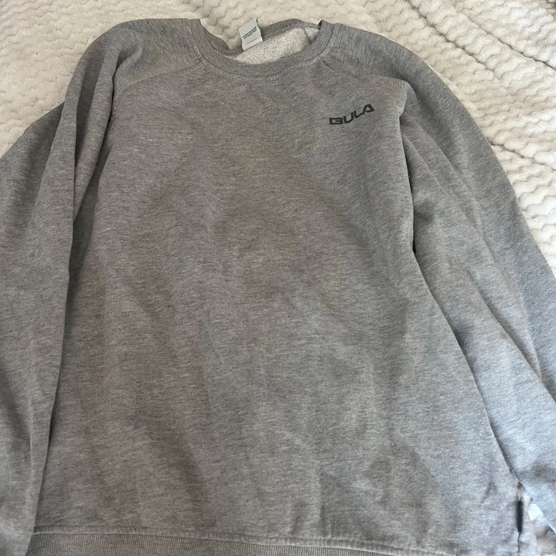 Grå sweatshirt från Bula i bomull