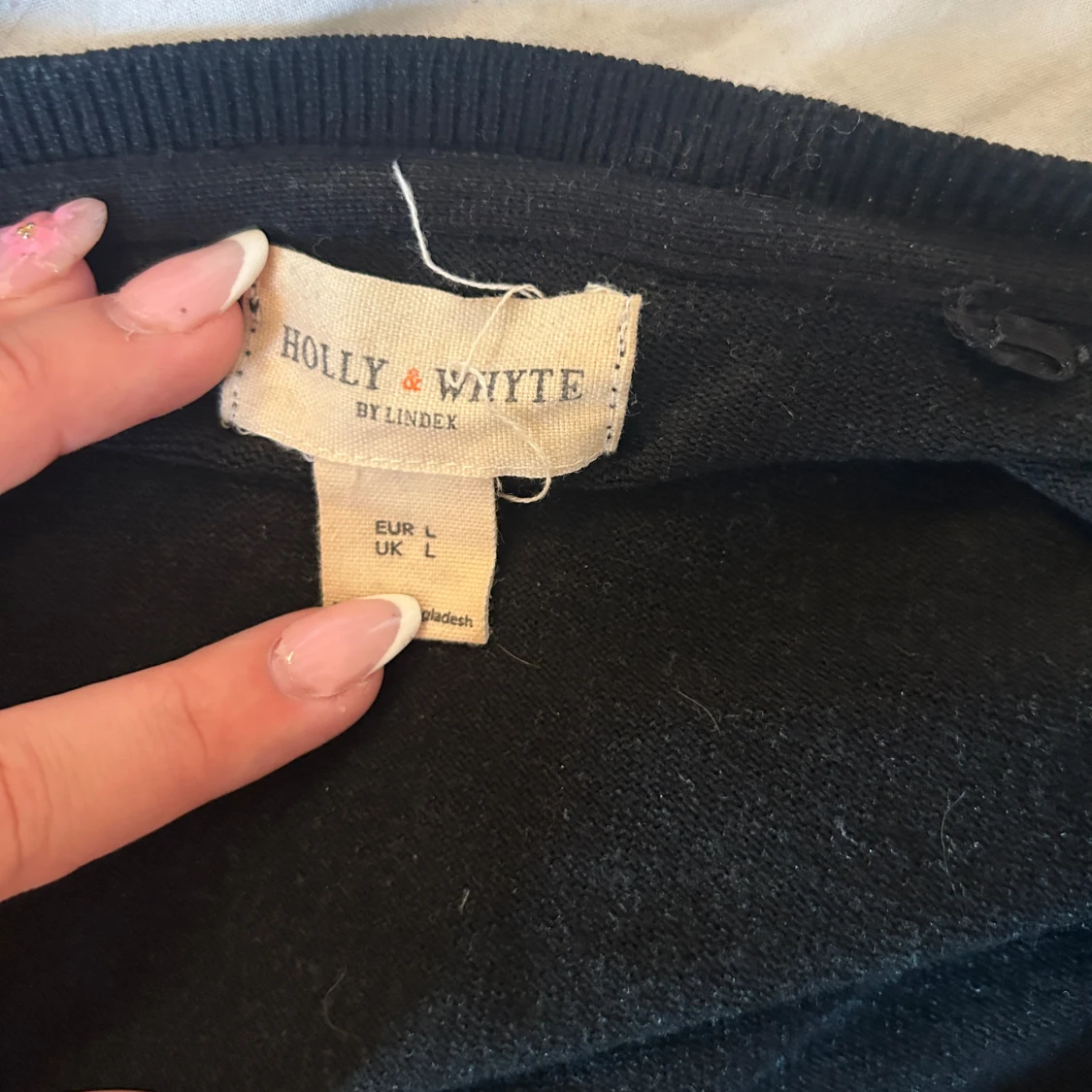 Svart långärmad skjorta Holly & Whyte - 2