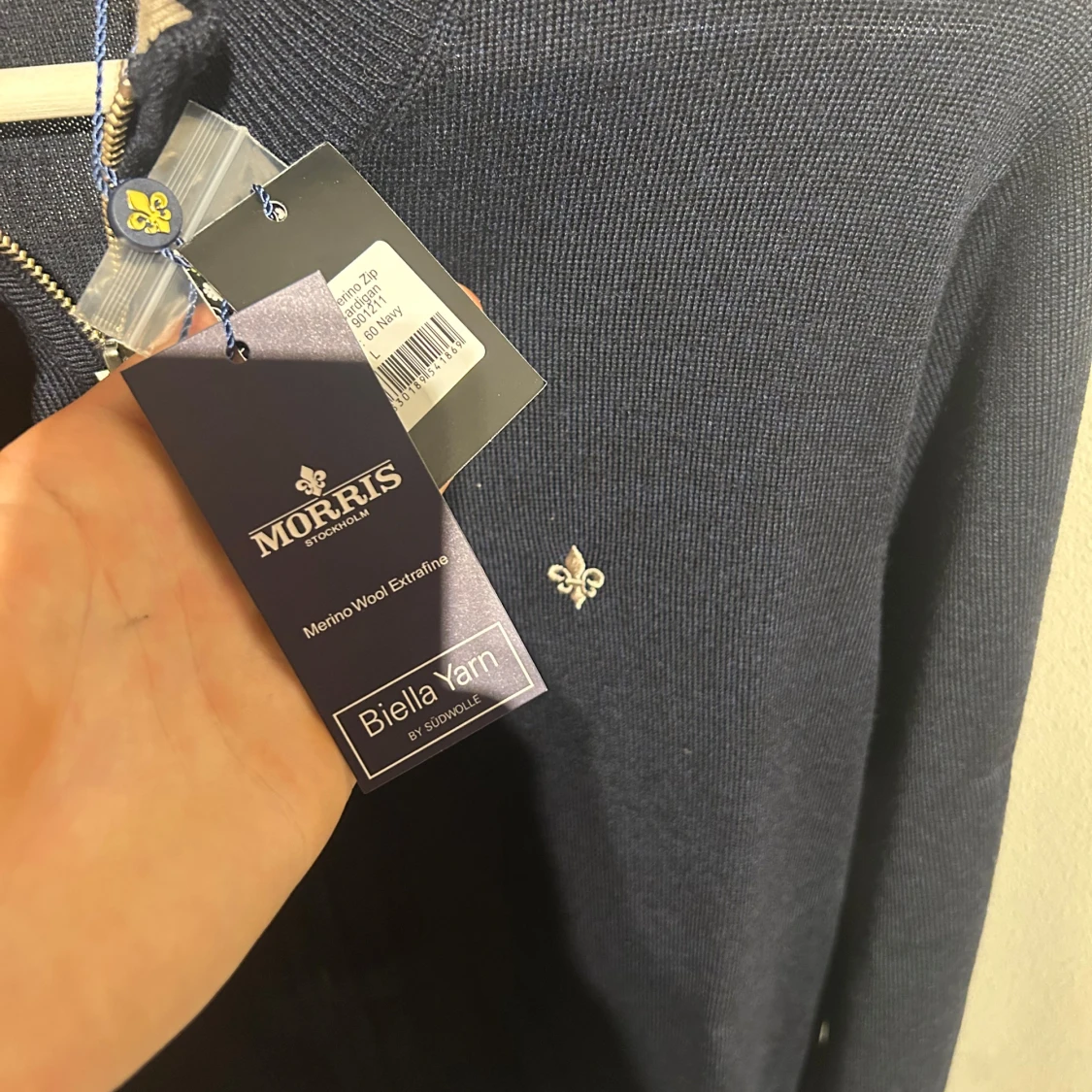 Marinblå kofta från Morris - 1