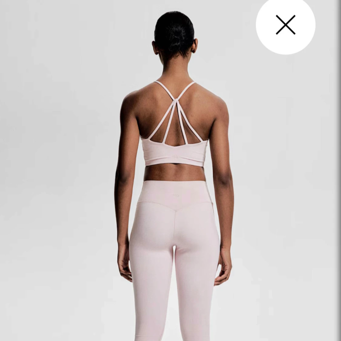 Ljusrosa  träningstopp hm move - 1