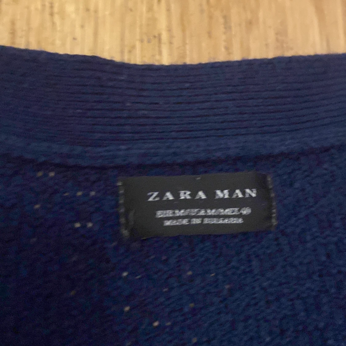 Mörkblå kofta från Zara - 1