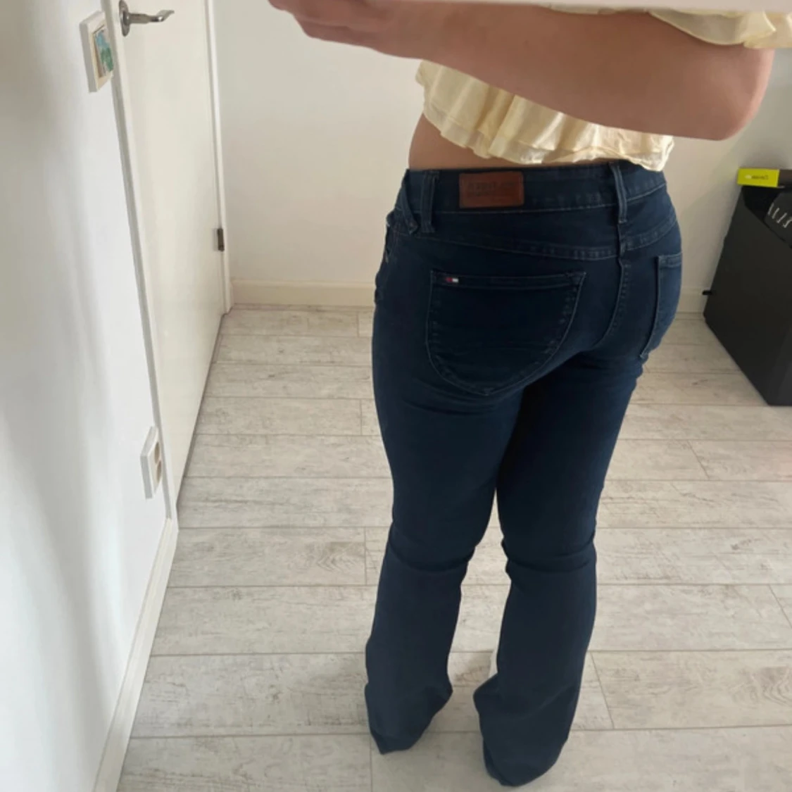 Lågmidjade bootcut jeans - 3