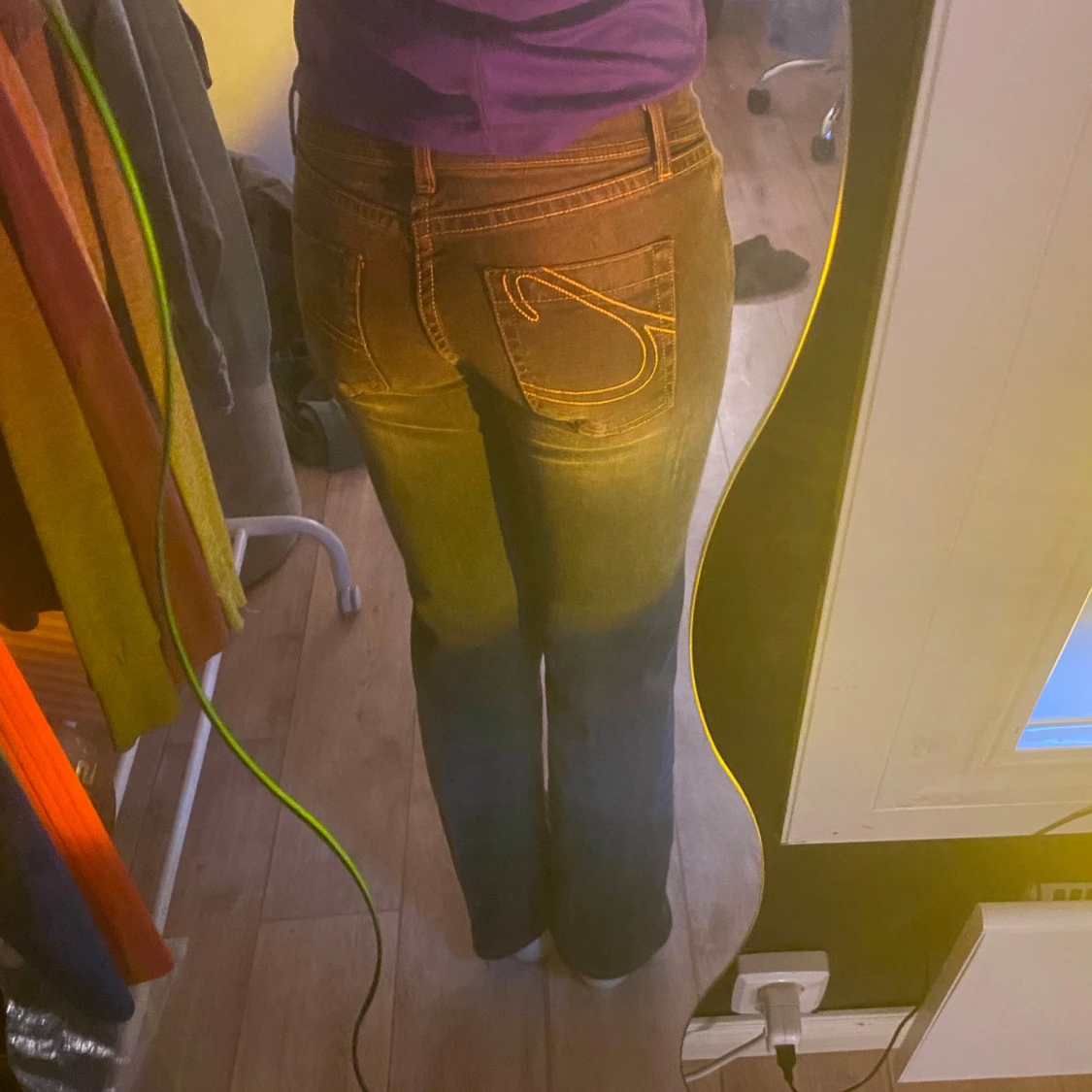 Lågmidjade Crocker jeans  - 2