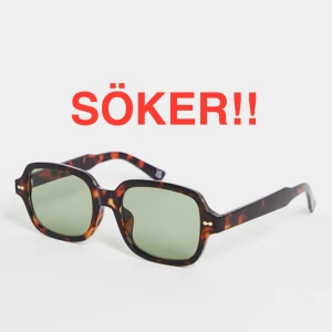 SÖKER!! - Jag söker dessa solglasögon från ASOS, dom har vart slutsålda och kommer inte tillbaks igen! Så om ni har ett par ni kan tänka er sälja, köper jag de gärna💕🥰