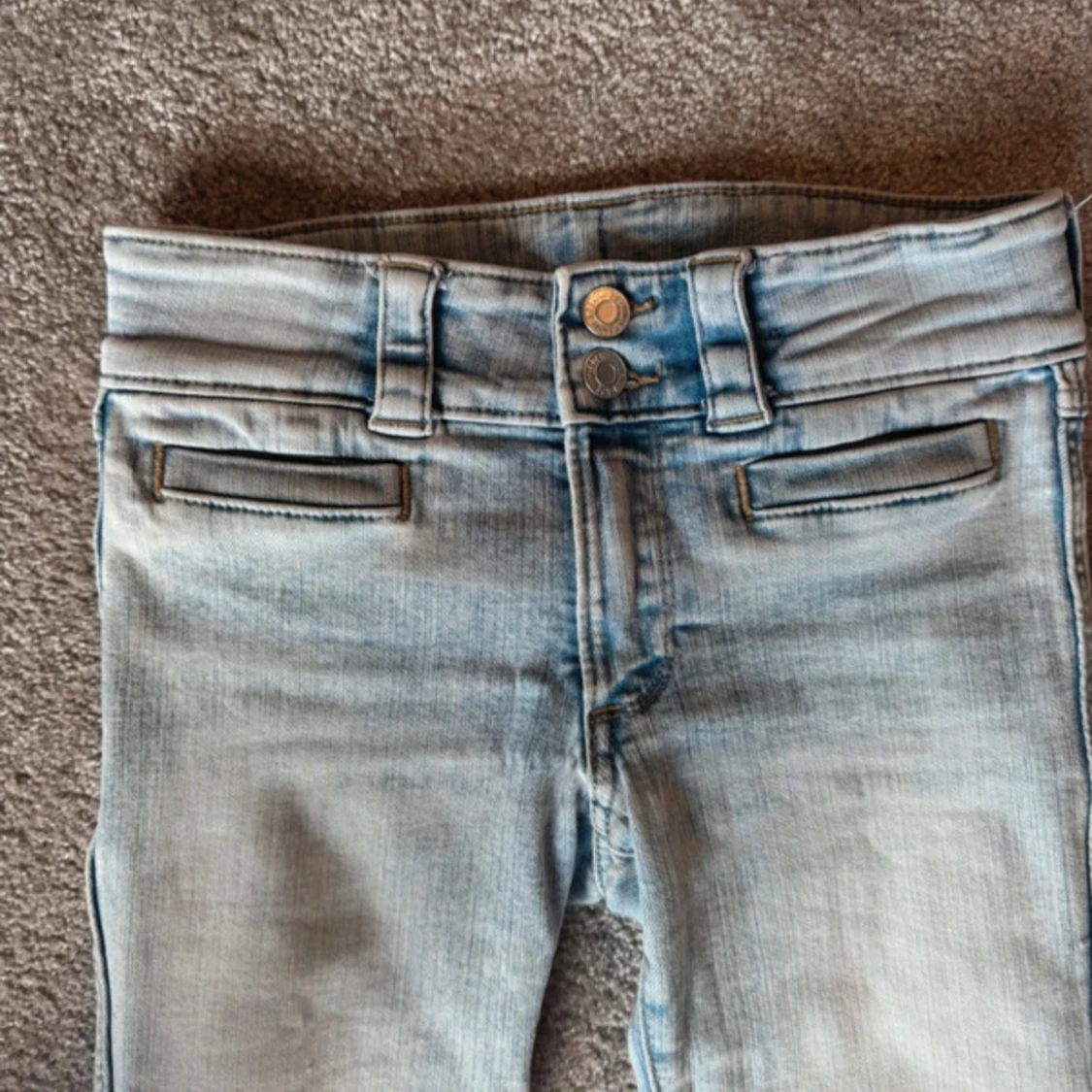 Ljusblå bootcut jeans från H&M - 2