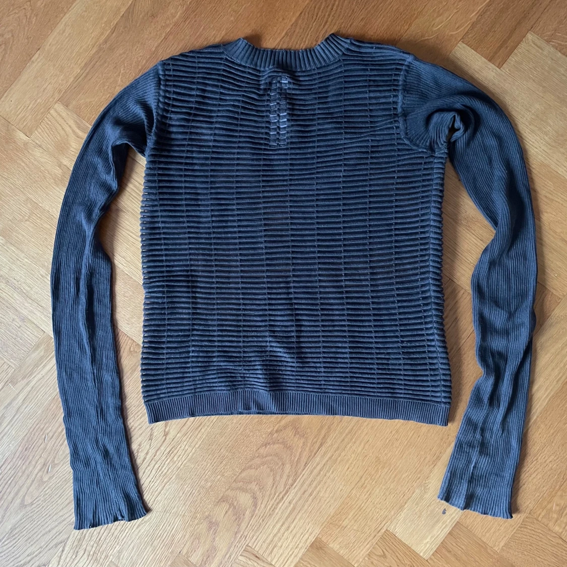 Rick Owens grey mesh sweater - 1