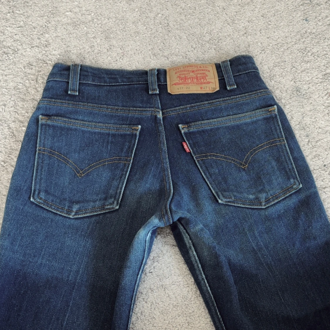Levi's 417 jeans mörkblå - 4