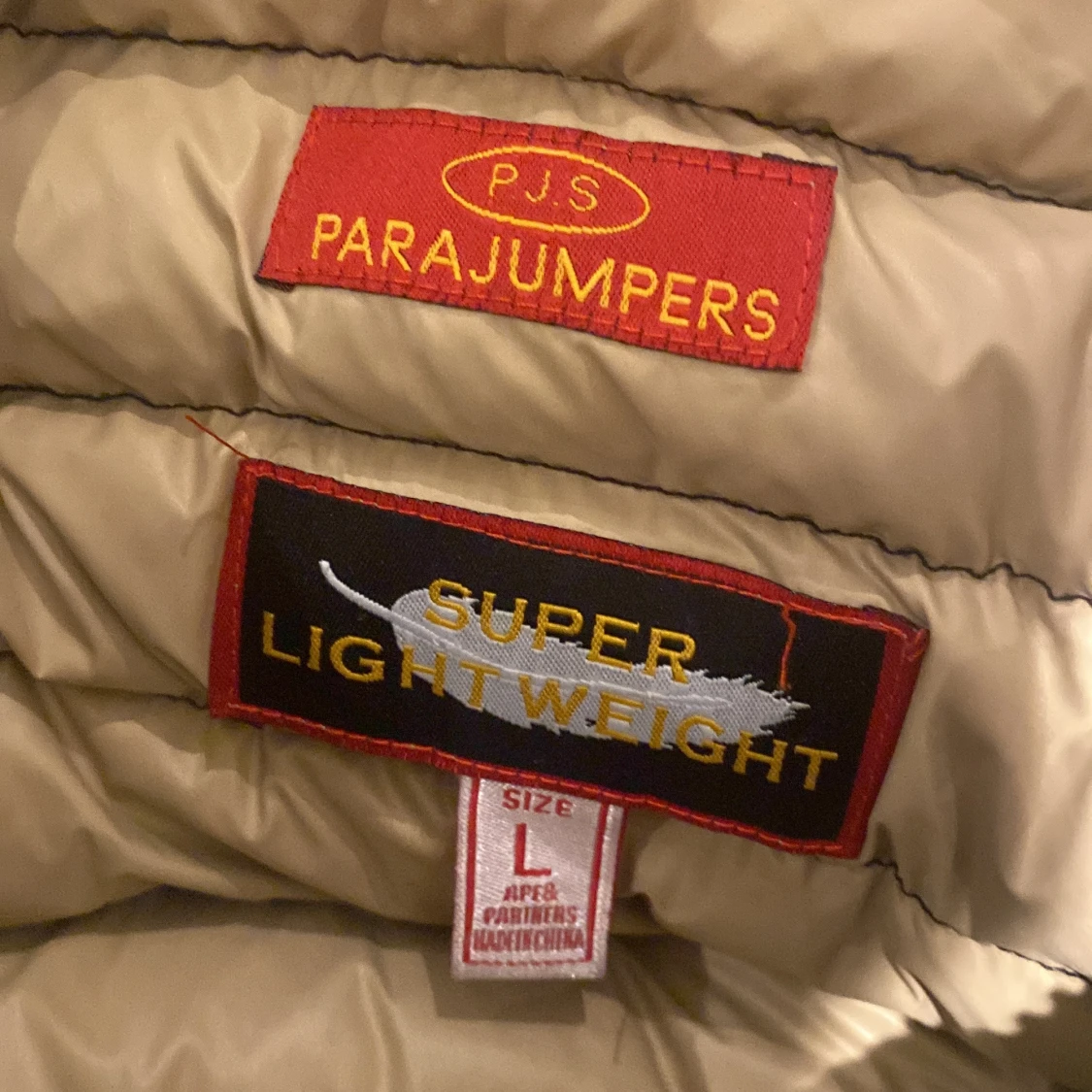 Svart dunjacka Parajumpers L - 1