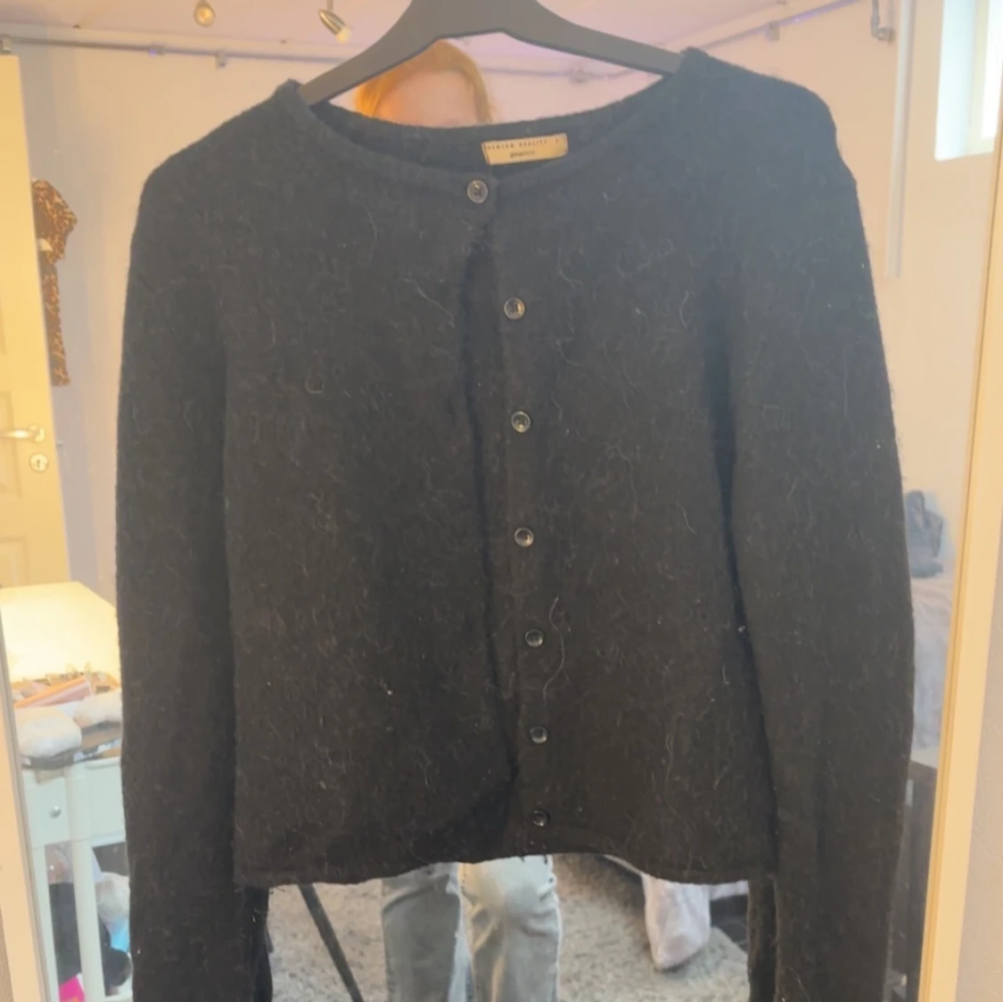 Svart kofta från Gina Tricot - 1