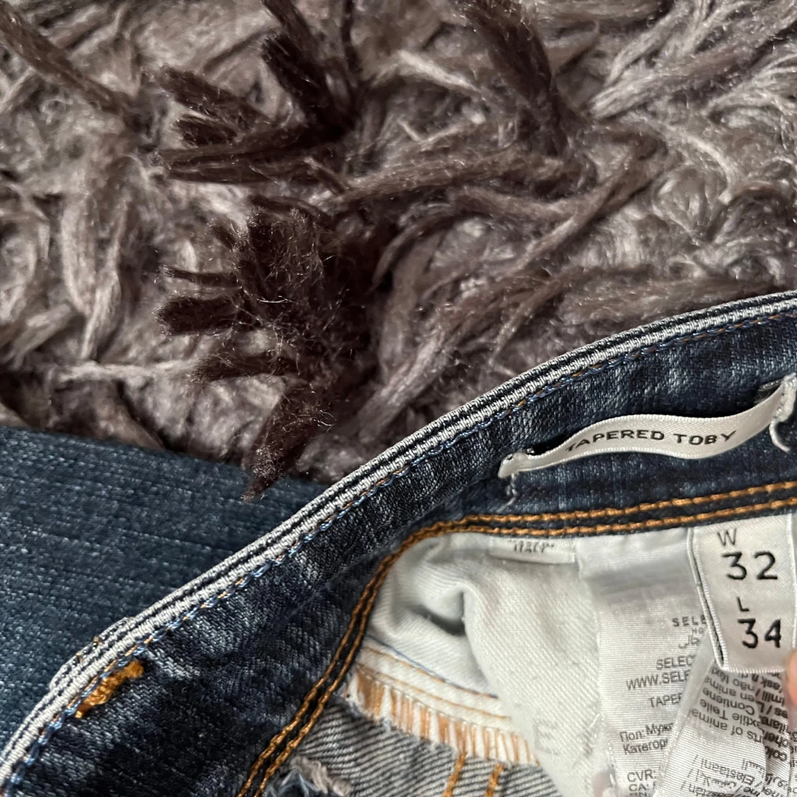 Tapered blå jeans Tapered Toby 32/34 - 3