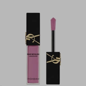 Yves Saint Laurent flytande rouge - Flytande rouge i en snygg rosa nyans från Yves Saint Laurent. Kommer i en elegant fyrkantig flaska med svart och guld lock samt applikator för enkel applicering. Perfekt för att ge kinderna en fräsch och naturlig färg.