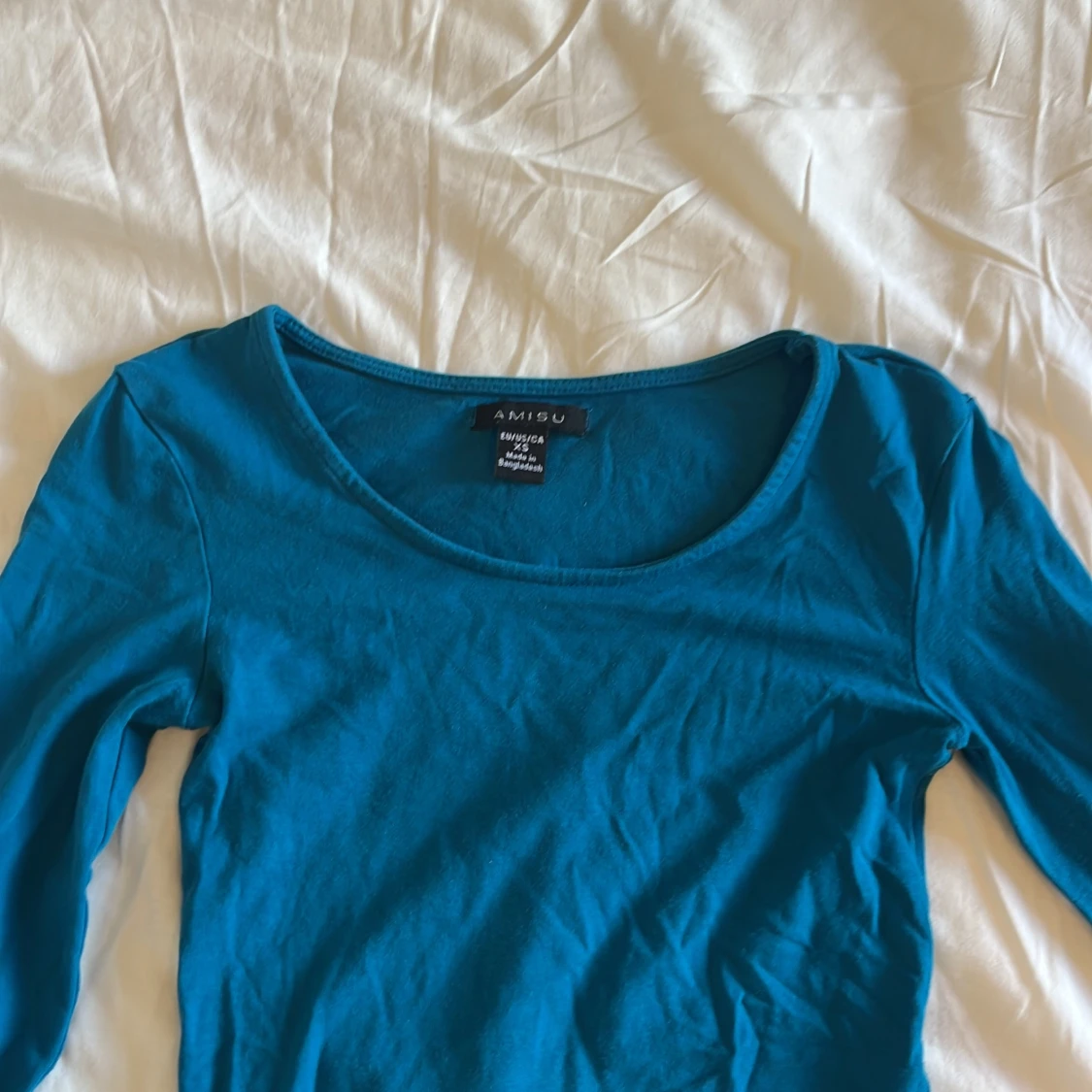 Blå långärmad topp från Amisu - 1