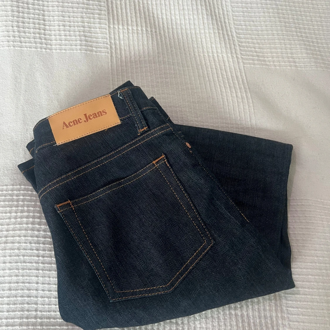 Mörkblå Acne Jeans  W26 - 2