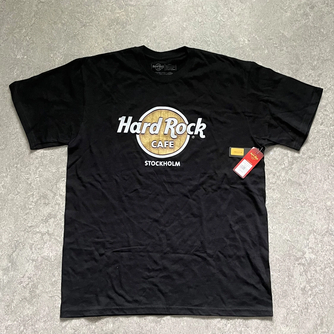 Hard Rock Cafe svart t-shirt Stockholm